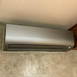 Envelopamento de ar condicionado com Jateado Silver - Itaim Bibi - SP