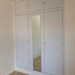 Envelopamento armários com Branco Fosco - Planalto Paulista - SP