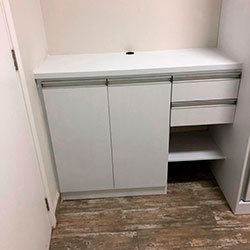 Envelopamento armário com Branco Fosco - Z/N - SP
