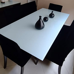 Envelopamento de Tampo de Mesa - Branco Brilho - Vila Formosa - São Paulo