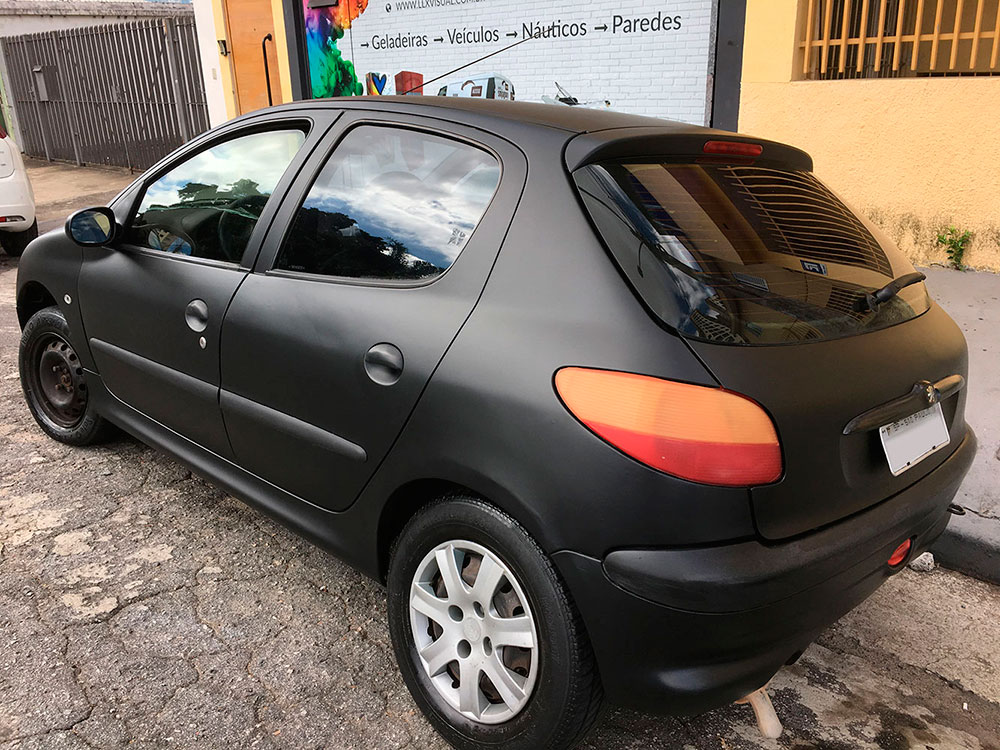 Carro pião preto