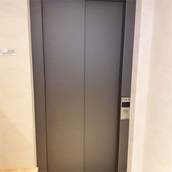 Envelopamento de Elevador com Jateado Charcoal - Vila Yara - Osasco