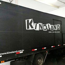 Envelopamento de Caminhão - Kinoland