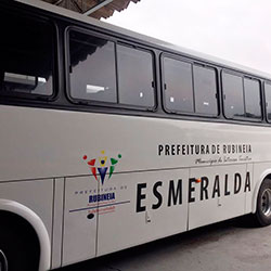 Envelopamento Ônibus Rubineia