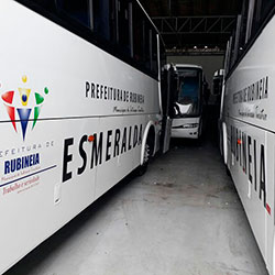 Envelopamento Ônibus Rubineia