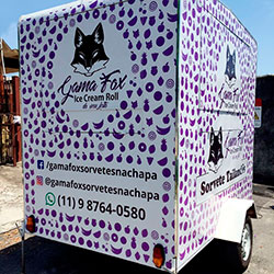 Envelopamento de food truck