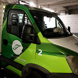 Envelopamento - Plotagem de caminhonete para empresa em Guarulhos