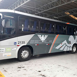 Envelopamento Ônibus Escala