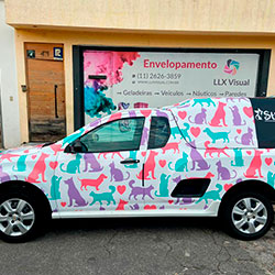 Envelopamento - Plotagem de Carro - Veterinário - São Paulo