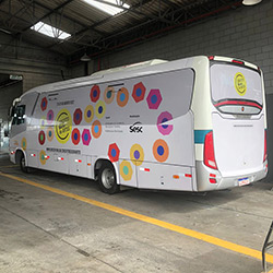 Envelopamento Ônibus - Plotagem de Ônibus em São Paulo - 2022