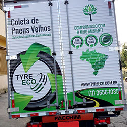 Envelopamento de Tyre - Caminhão