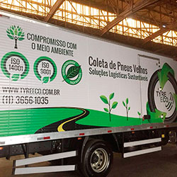 Envelopamento Caminhão Tyre Eco