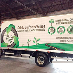 Envelopamento Caminhão Tyre Eco