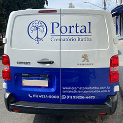 Plotagem de veículo para empresa em São Paulo - Peugeot Expert