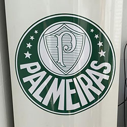 Adesivo do Palmeiras para geladeira