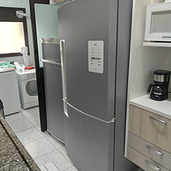 Envelopamento de geladeira e freezer com Aço Escovado - São Paulo