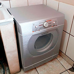 Envelopamento de máquina de lavar roupa com inox