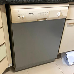 Envelopamento de máquina de lavar louças - Prata Brilho - São Paulo