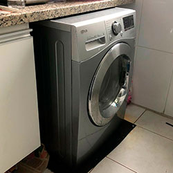 Envelopamento de máquina de lavar roupas - Prata Brilho - Butantã - São Paulo