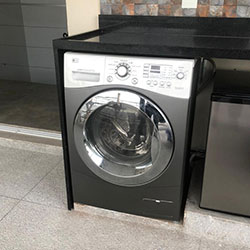 Envelopamento de máquina de lavar roupas - Brished Graphite - Vila Mascote - São Paulo